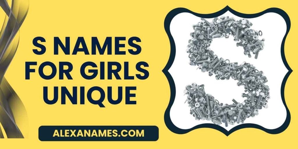 S Names for Girls Unique