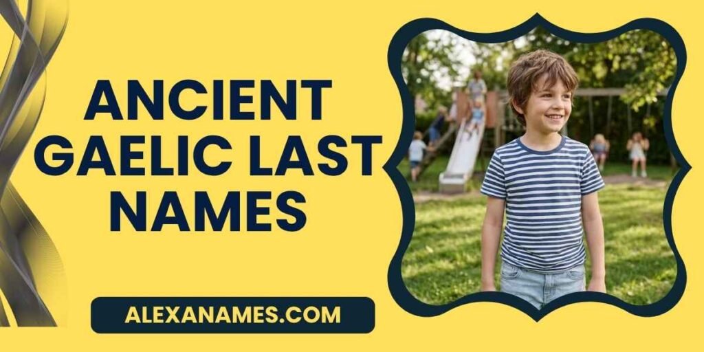 Ancient Gaelic Last Names