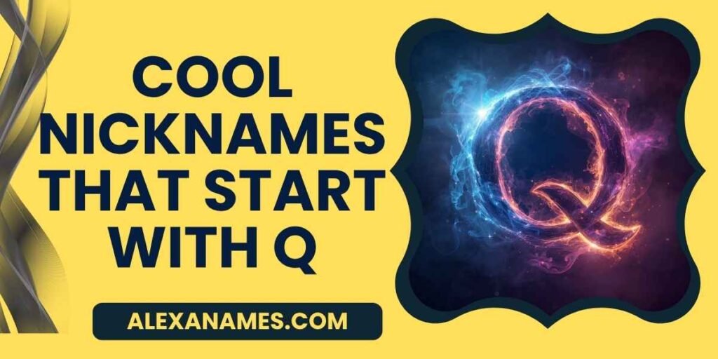 Cool Nicknames That Start With Q