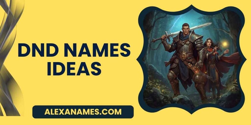 DnD Names Ideas