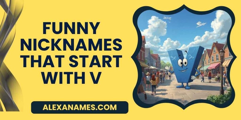 Funny Nicknames That Start With V