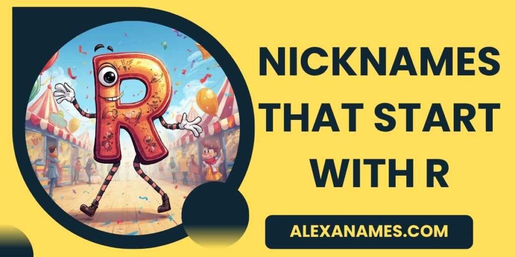 Nicknames That Start With R