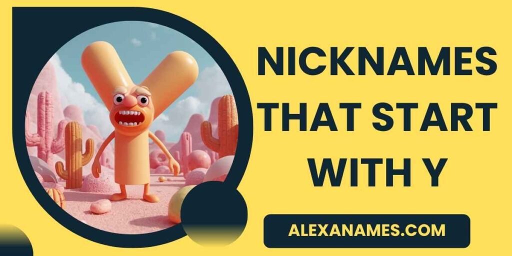 Nicknames That Start With Y